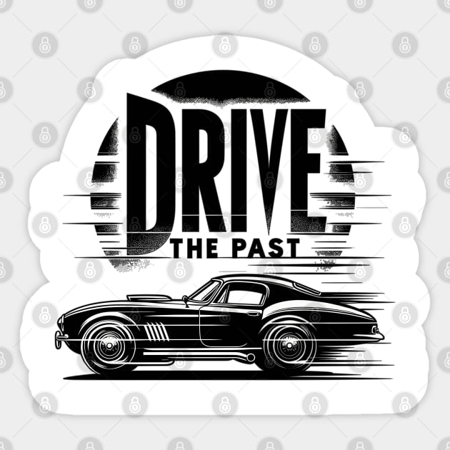 Classic car Sticker by Vehicles-Art